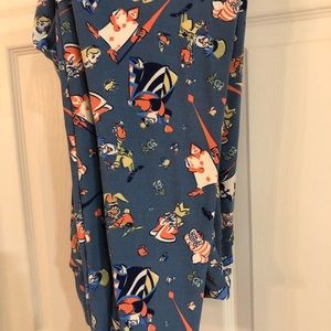 TC2 Lularoe Alice in Wonderland Leggings